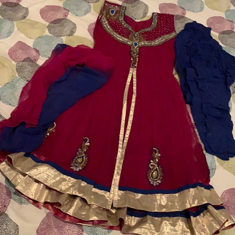 Pink kurta